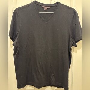 Michael Kors Men's Black V-Neck T-Shirt